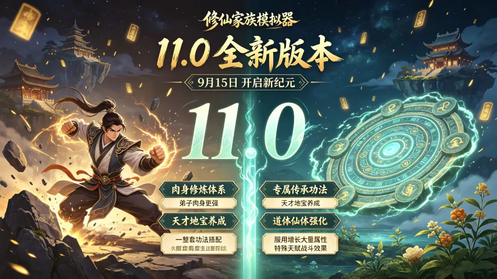 【20260921】修仙家族模拟器-丁少资源库